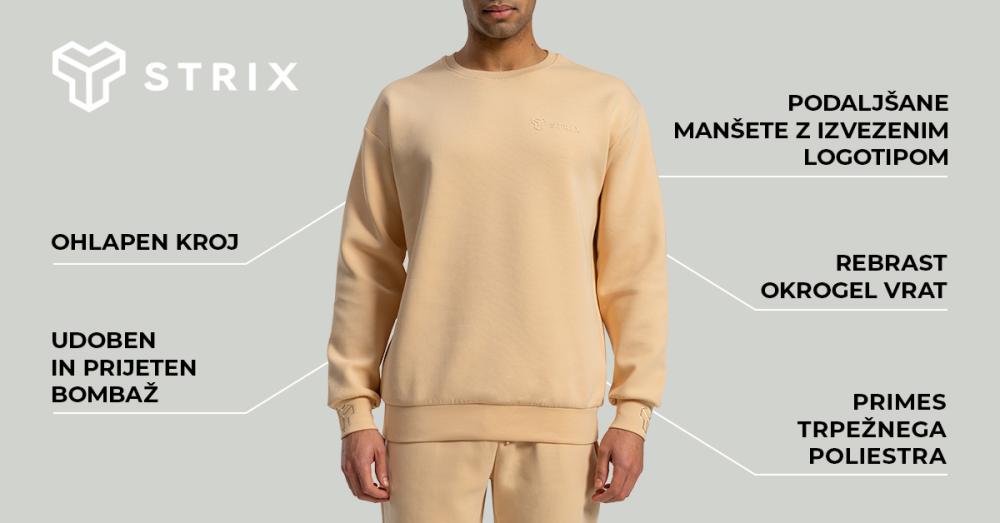 Moški pulover Relaxed Sandshell - STRIX