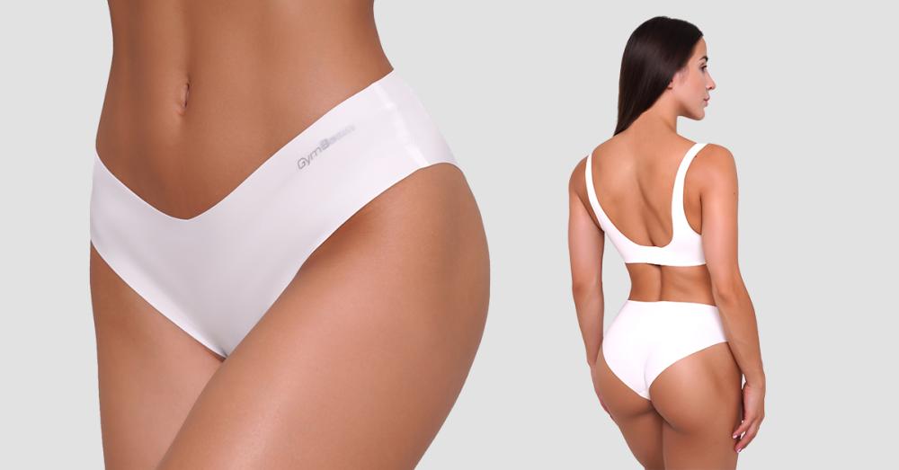 Brezšivne spodnjice Classic 3Pack Chalk - GymBeam