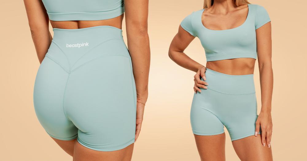 Ženske kratke hlače Sense Storm Blue - BeastPink