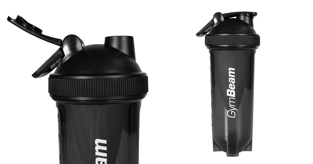 Shaker Tritan Black 700 ml - GymBeam