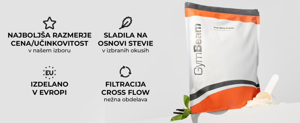 Beljakovine True Whey - GymBeam