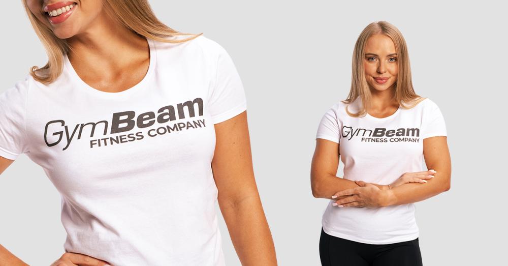 Ženska majica Fitness White - GymBeam