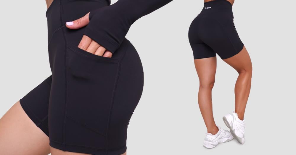 Ženske hlače Ignite Black - GymBeam