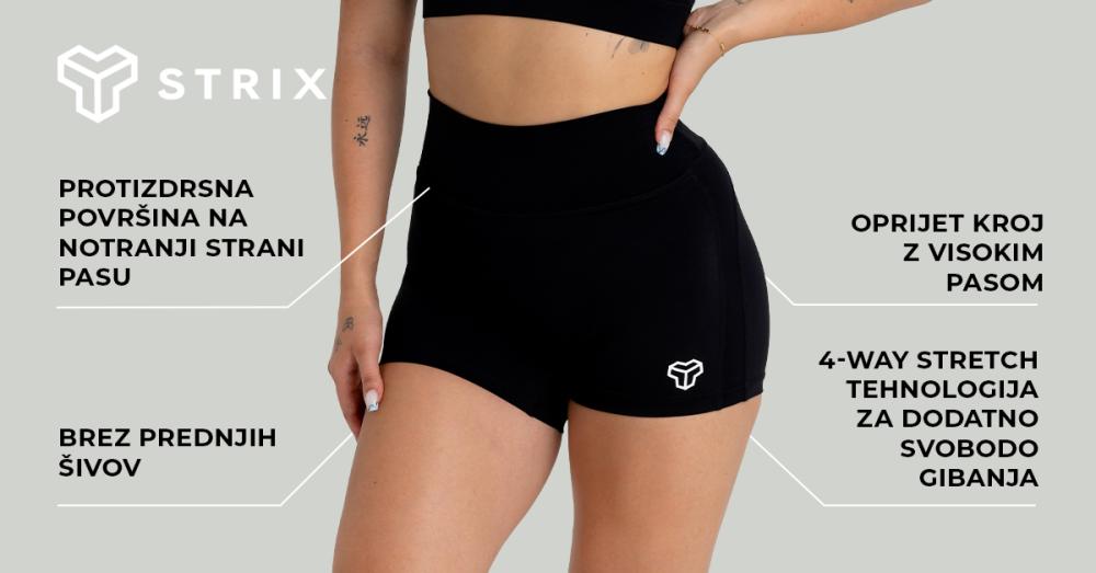 Ženske kratke hlače Black - STRIX