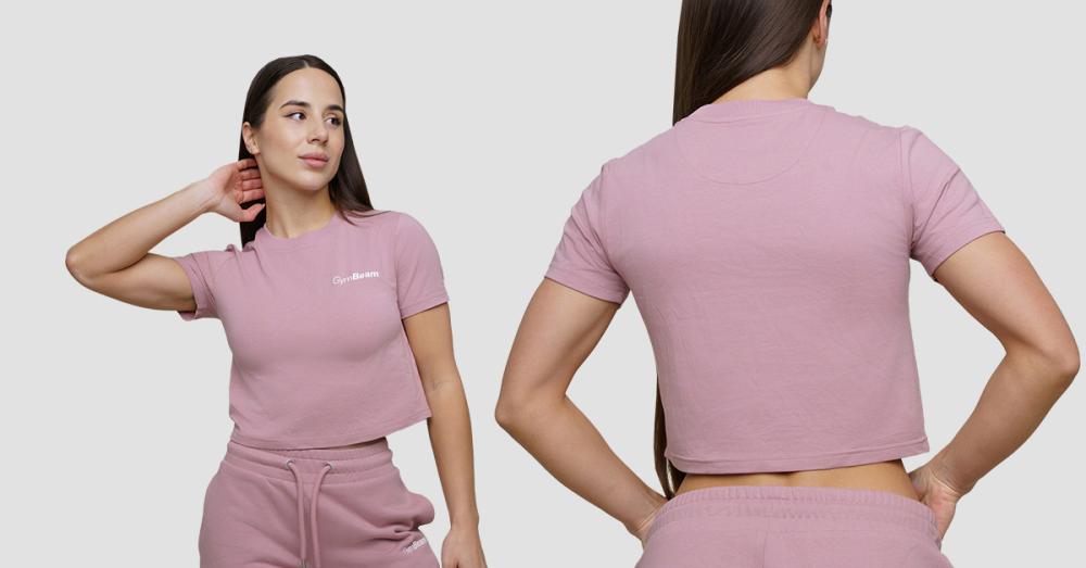 Ženska kratka majica Agile Woodrose - GymBeam