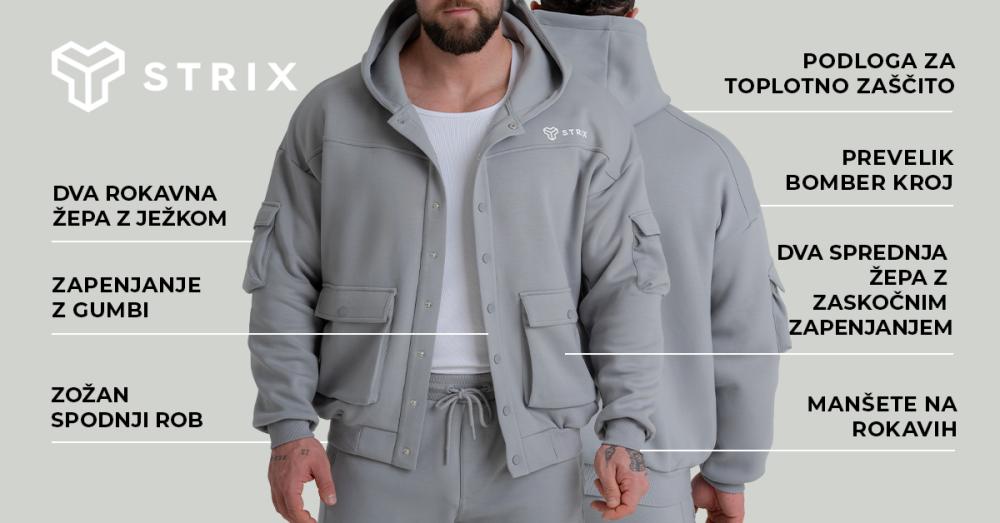 Jakna ZOA Relaxed Smoke - STRIX