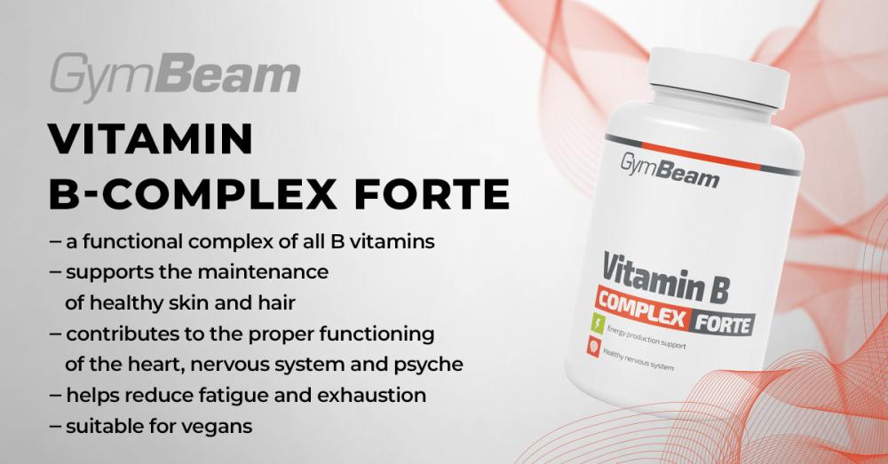 Vitamin B-kompleks Forte - GymBeam