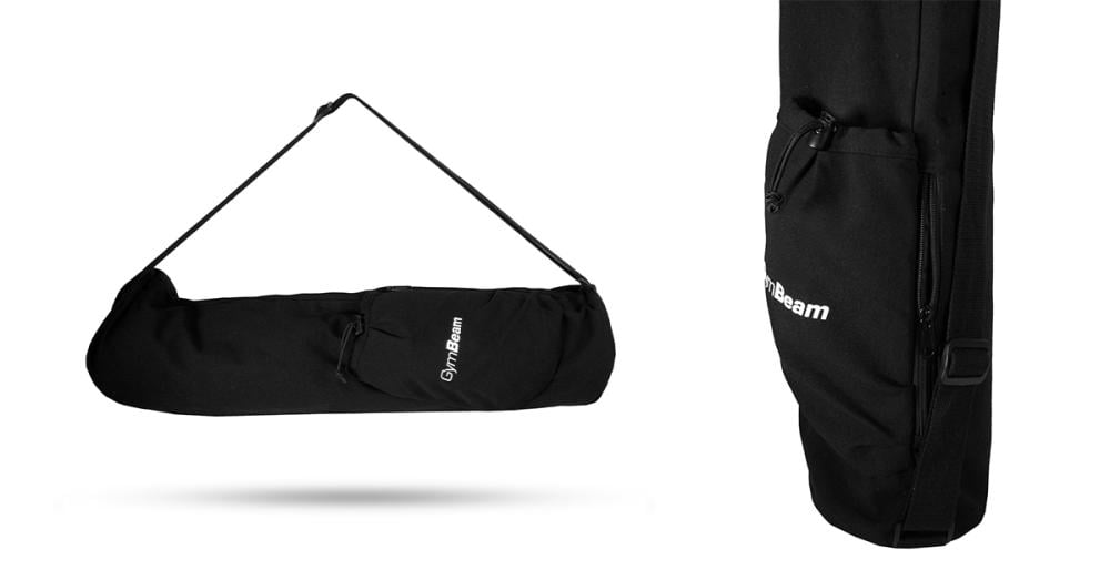 Torba za podlogo za jogo Black - GymBeam