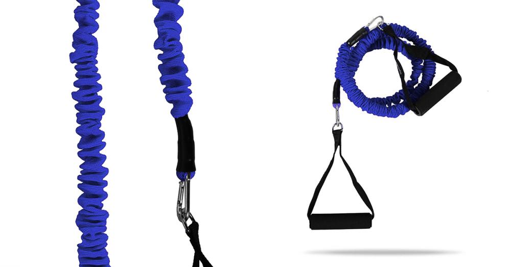 25 kg telovadni ekspander z ročaji - GymBeam