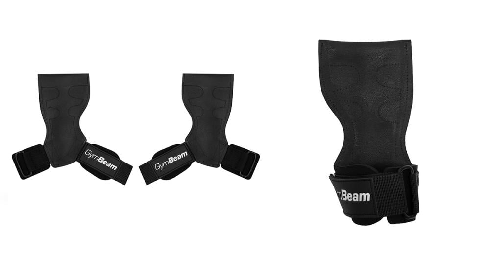 Oprimki za dvigovanje Hyper Black - GymBeam