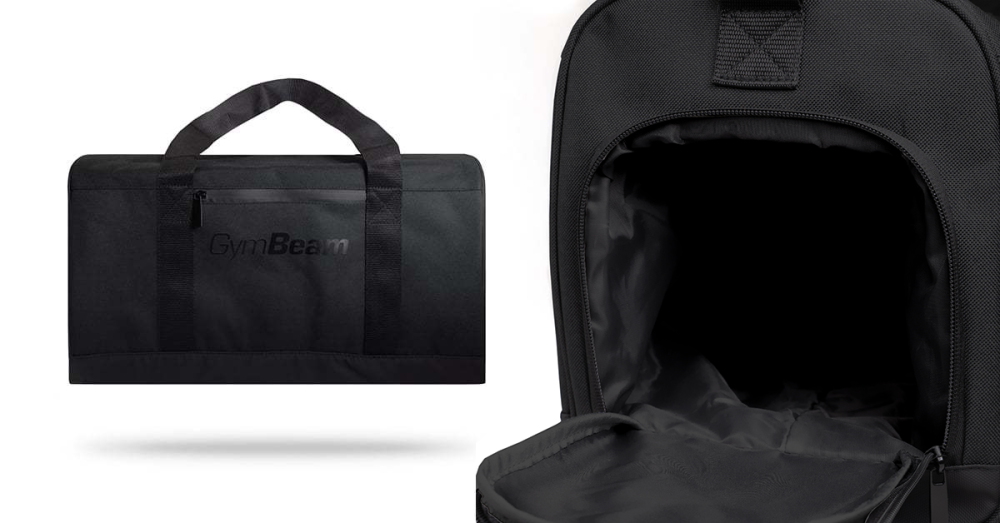 Športna torba Duffle All Black - GymBeam
