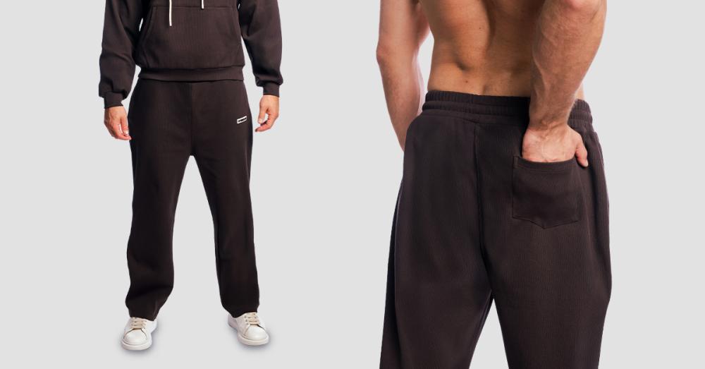 Trenirka Aura Tee Brown - GymBeam