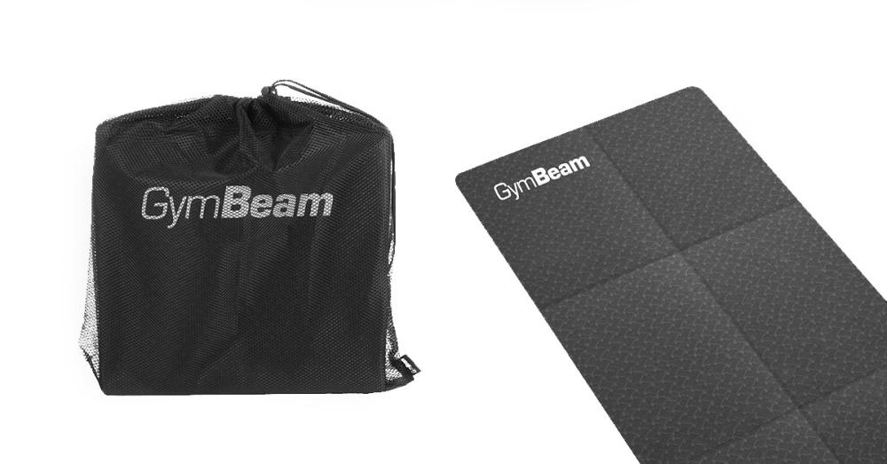 Zložljiva podloga za jogo Black - GymBeam
