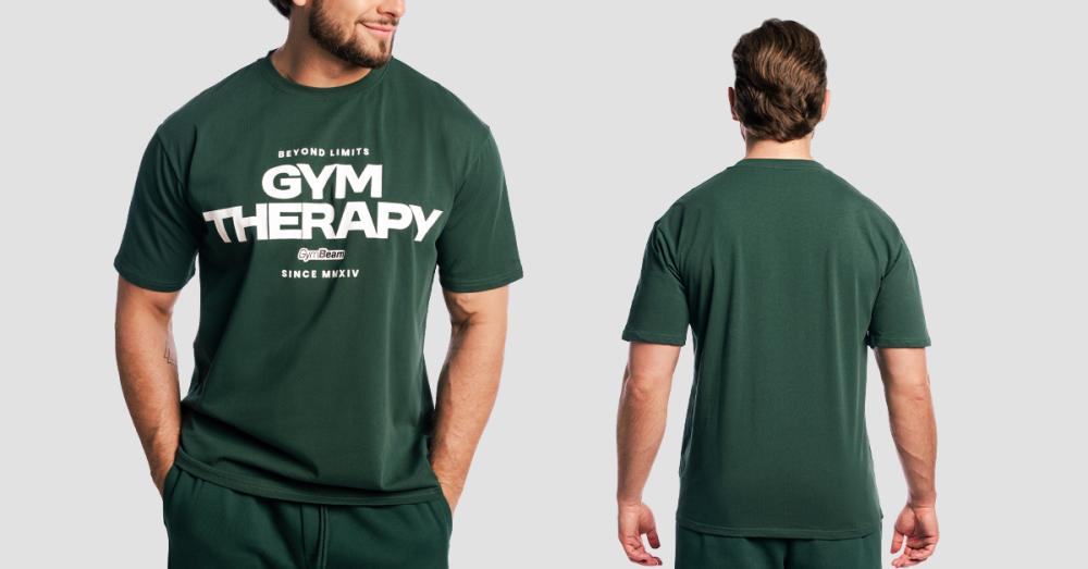 Majica s kratkimi rokavi Gym Therapy Forest - GymBeam