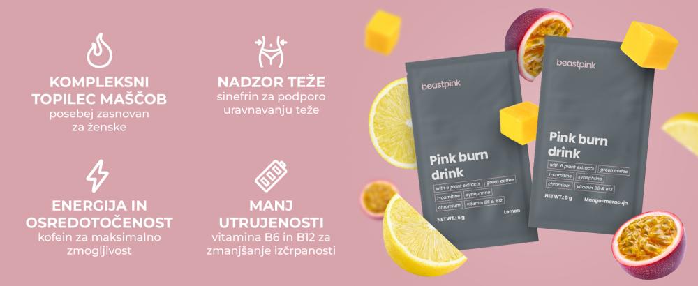 Pink Burn Drink - GymBeam