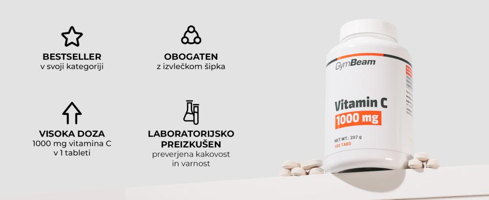 Vitamin C 1000 mg - GymBeam