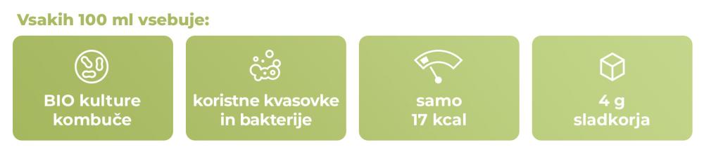 BIO Kombuča - GymBeam