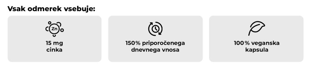 Cinkov kelat (bisglicinat) - GymBeam