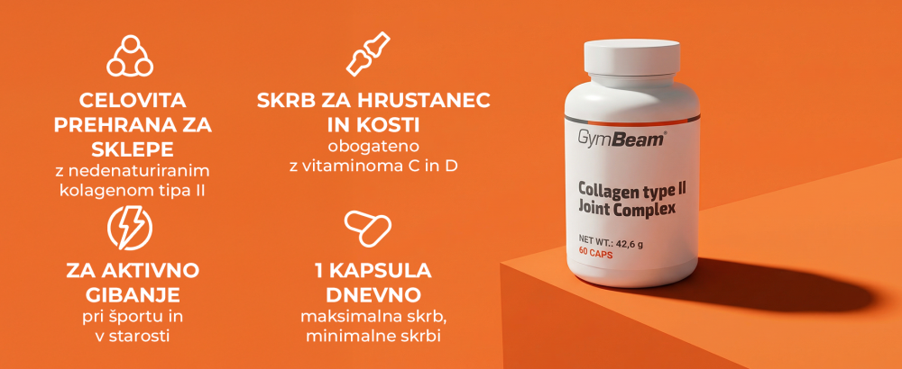 Kompleks za sklepe s kolagenom tipa II - GymBeam