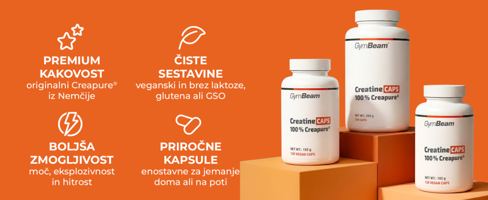 Kreatin (100% Creapure®) - GymBeam
