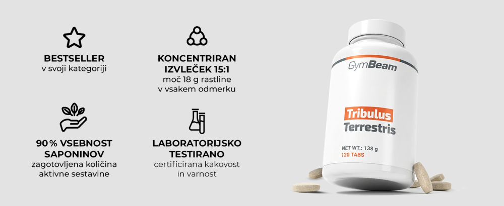 Prednosti in lastnosti Tribulus Terrestris - GymBeam