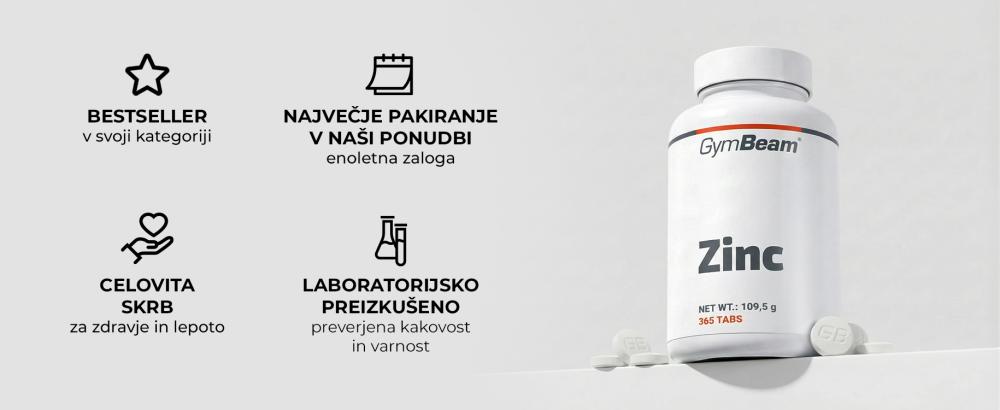 Koristi in lastnosti cinka - GymBeam