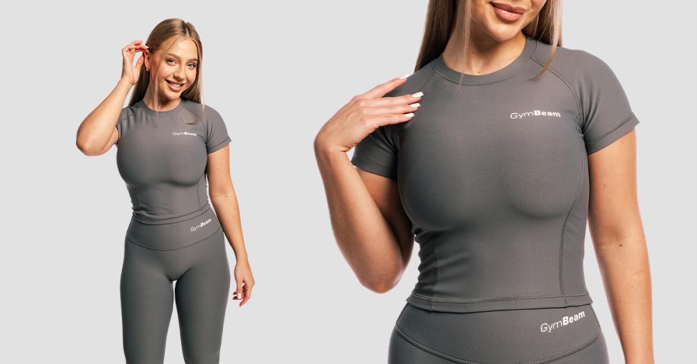 Ženski top Core Carbon - GymBeam