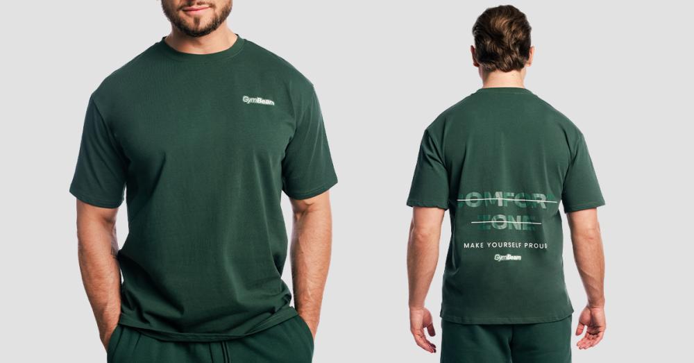Majica s kratkimi rokavi Zone Forest - GymBeam