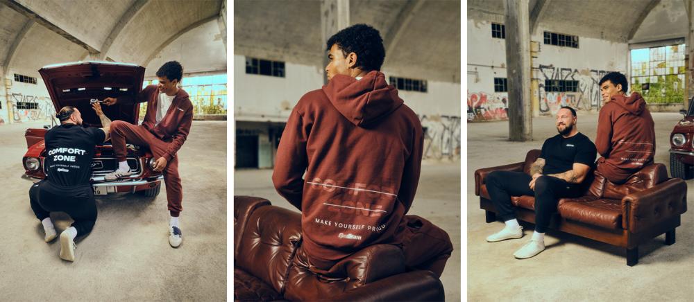 Jopica s kapuco Zone Cherrywood - GymBeam