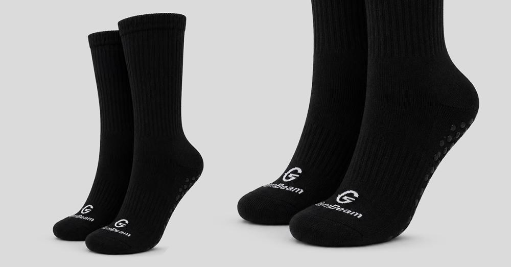 Funkcionalne nogavice Crew Black - GymBeam