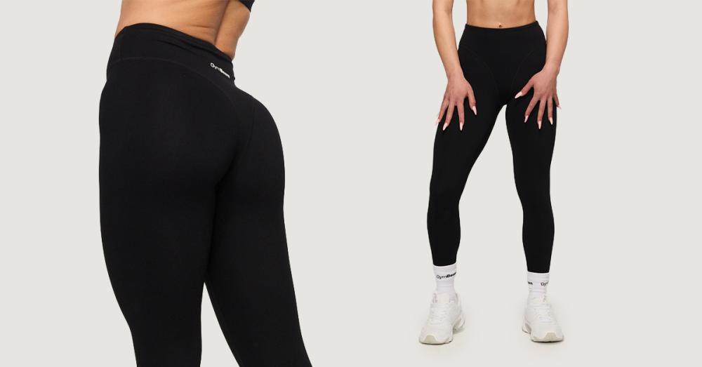 Ženske pajkice Fierce Black - GymBeam
