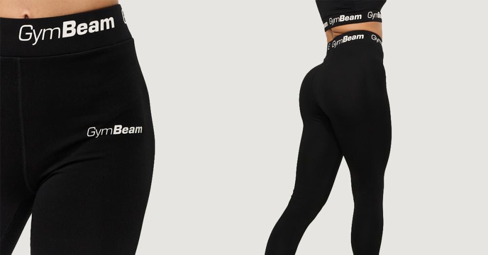 Ženske pajkice Simple Black - GymBeam