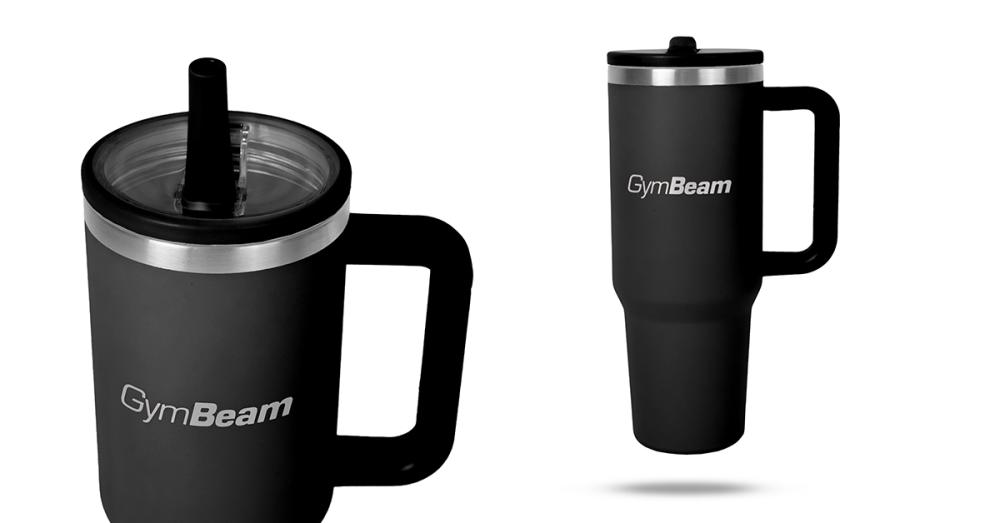 Termo lonček 1,2 l Black - GymBeam
