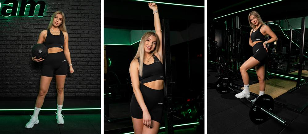 Ženske kratke hlače FLO Graphite - GymBeam