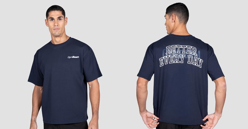 Majica Better Every Day Midnight - GymBeam