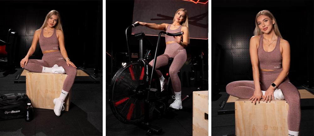 Ženske pajkice FLO Mauve - GymBeam