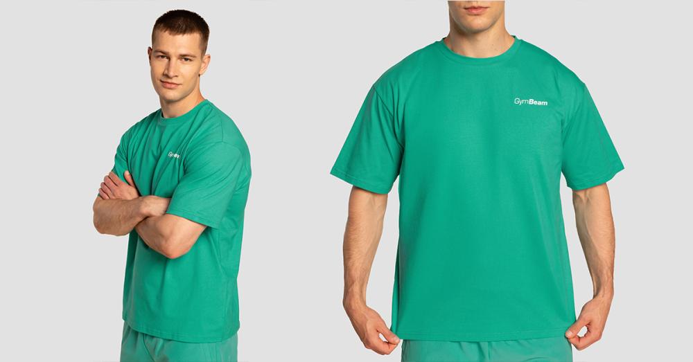 Majica Oversized Limitless Lagoon - GymBeam