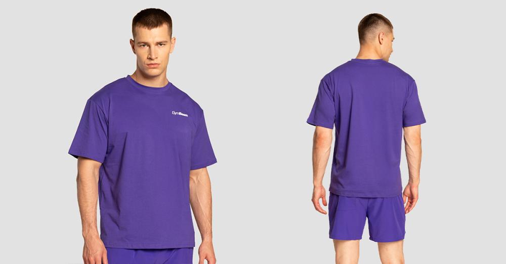 Majica Oversized Limitless Royal - GymBeam