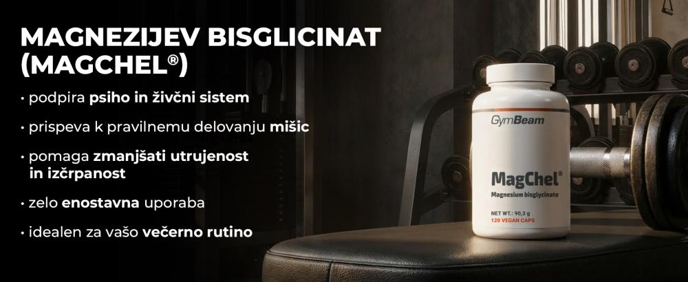 Magnezijev bisglicinat (MagChel®) - GymBeam