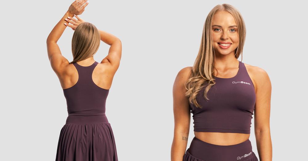 Ženski športni top BEAT Berrywood - GymBeam