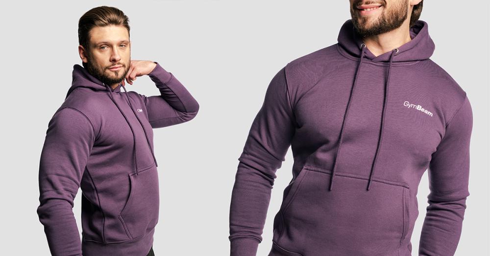 Moški pulover s kapuco Athlete Obsidian - GymBeam