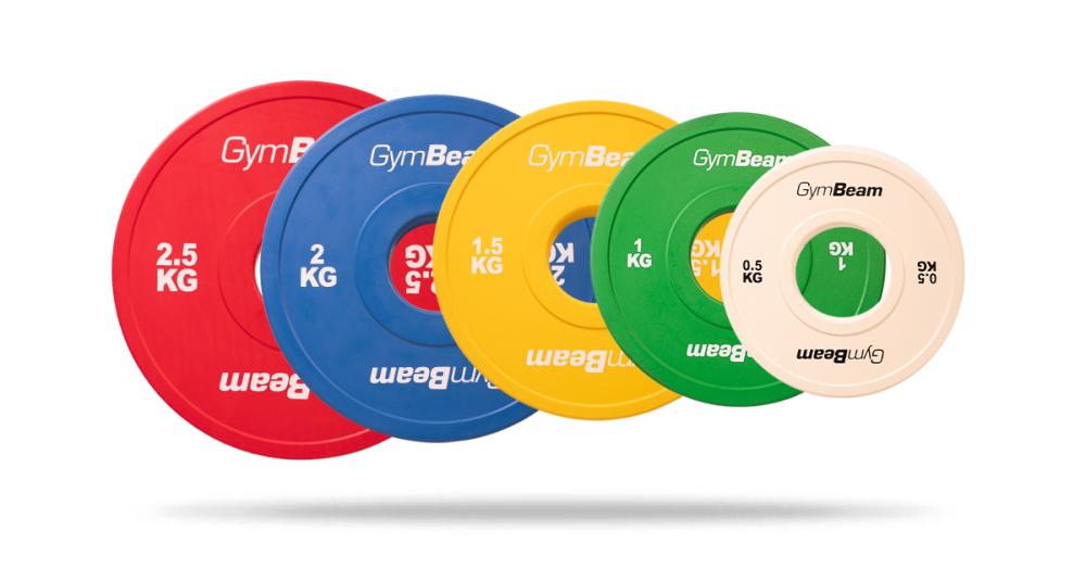 Lahka utežna plošča Rubber 51 mm - GymBeam