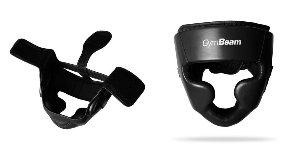 Boksarska čelada Striker Black - GymBeam
