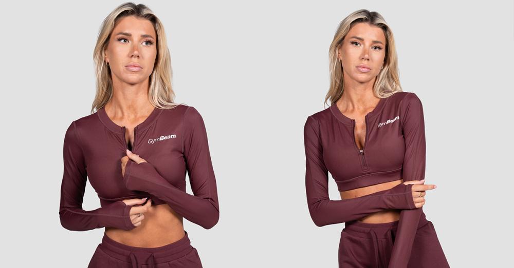 Ženski športni top Prime Fig – GymBeam