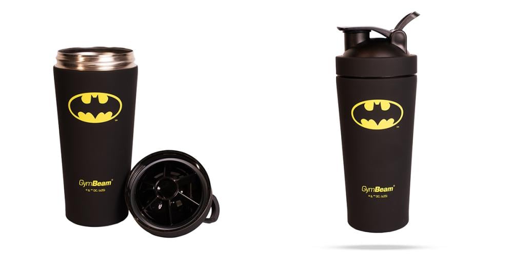 Jekleni shaker Batman™ 750 ml - GymBeam