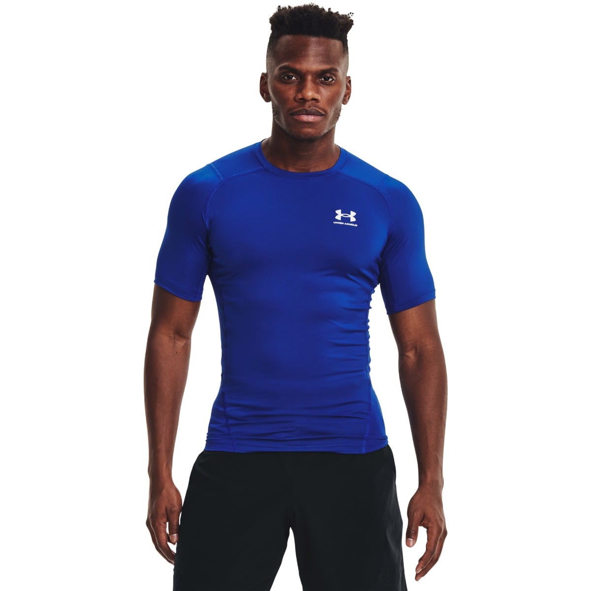 Kompresijska majica s kratkimi rokavi HG Armour Comp SS Blue - Under Armour