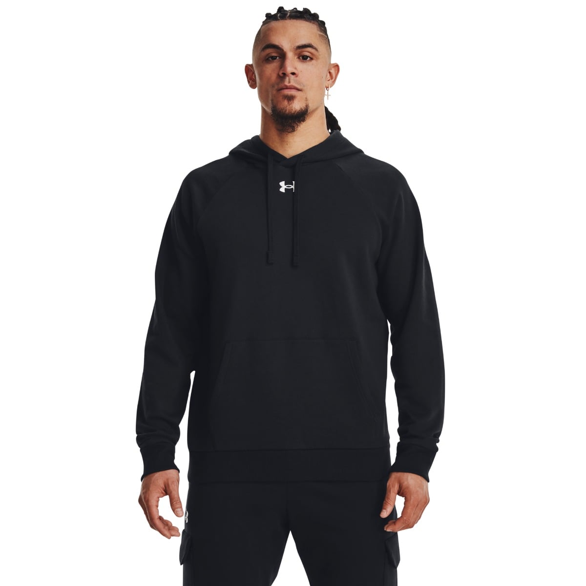 Pulover s kapuco UA Rival Fleece Black - Under Armour