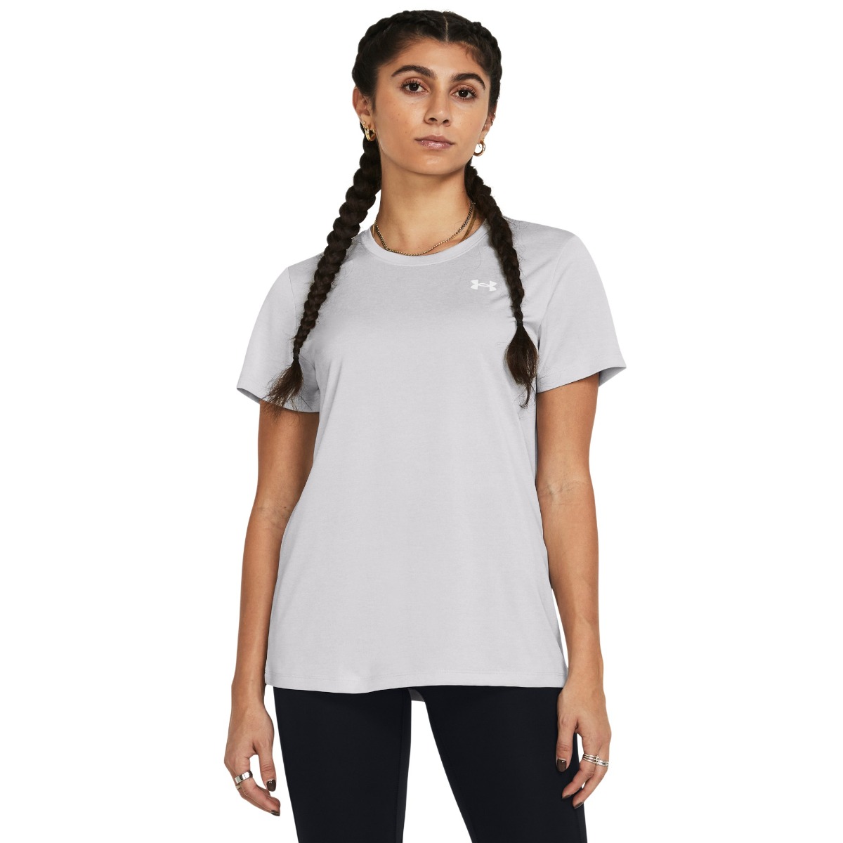 Ženska majica Tech SSC Twist Grey - Under Armour
