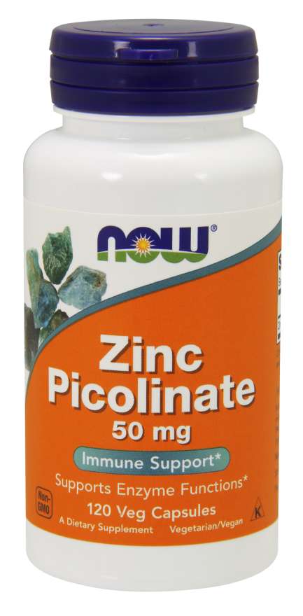 Cinkov pikolinat 50 mg - NOW Foods