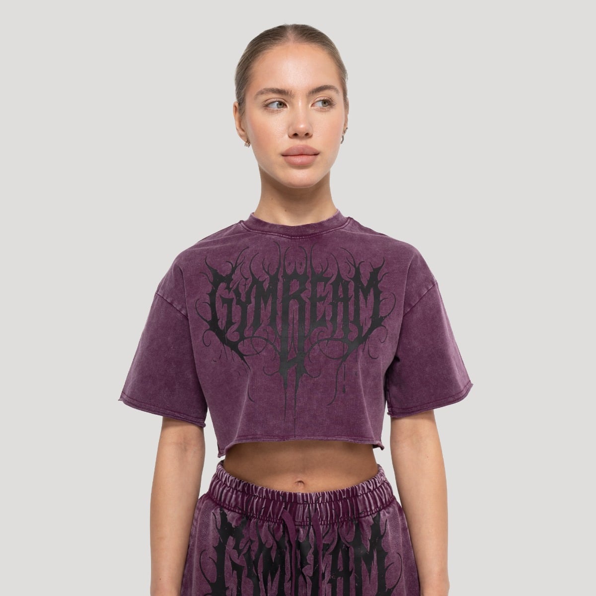 Ženska kratka majica Abyss Raisin - GymBeam